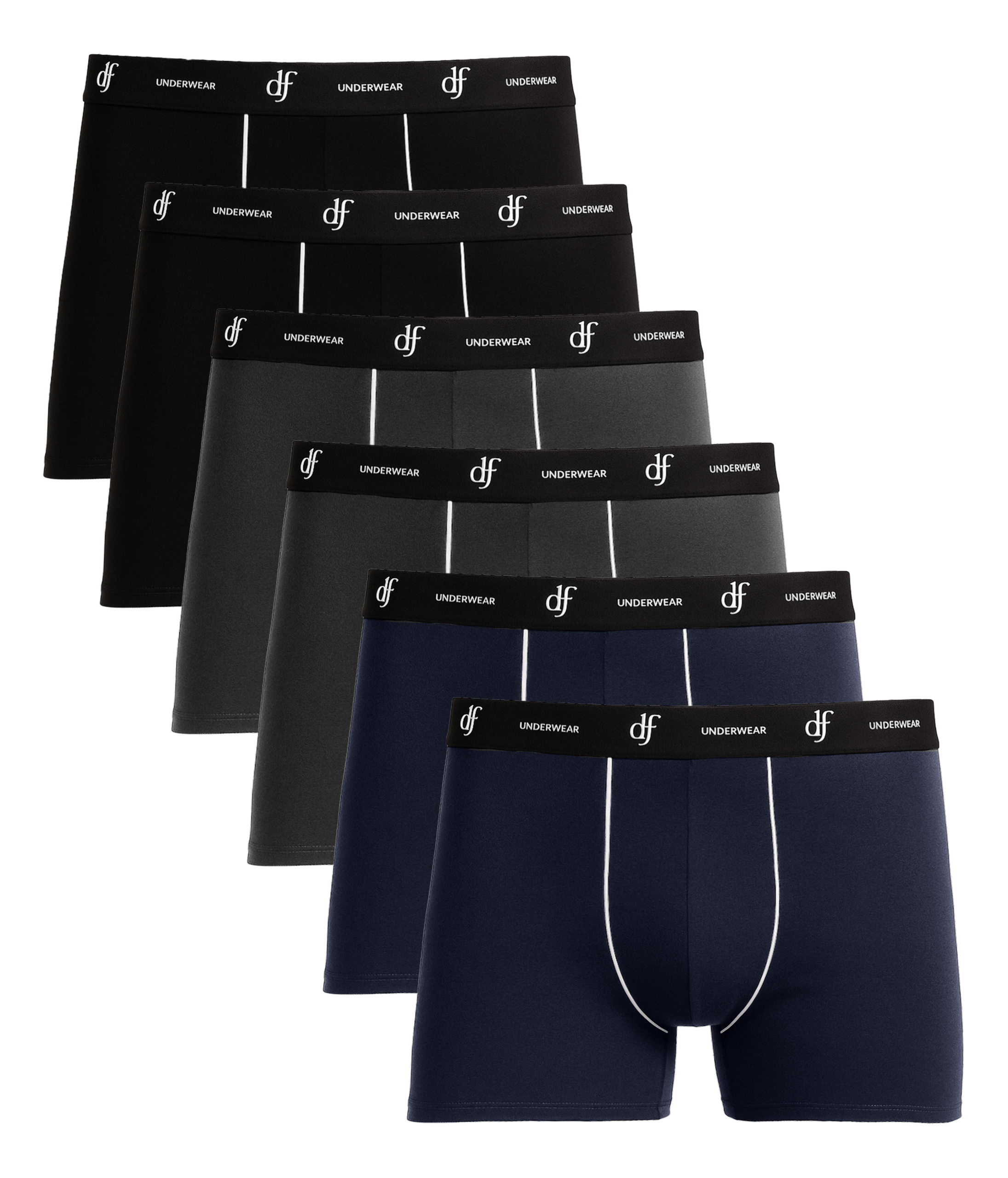 DIM Boxer Uomo Ecodim Colorama - Pacco Da 6, Cotone Elasticizzato, Comfort E Sostegno, Stile Classico - 2